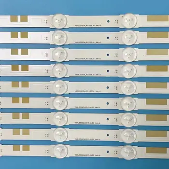 La Retroiluminación LED de la Tira de 14 lámparas para SAMSUNG UN55JS7000F UN55JS7000DF TIRAS de LED (18 piezas) BN96-38482A BN96-38481A