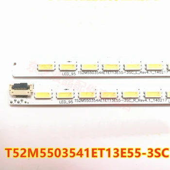 La retroiluminación LED de la tira PARA THO MSON TV 55F3500A 55L3305CS T52M550354AE1ET13E55-3CS_L/R 96leds 3V 687*6.5 mm