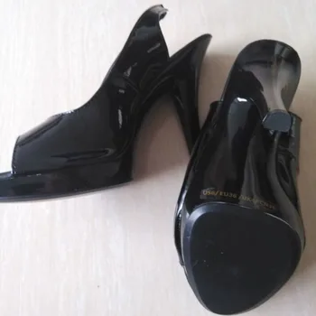 LAIJIANJINXIA de las Mujeres Sandalias Zapatos de Verano Mujer 13cm de Alto Súper Finos Tacones de Plataforma de los Zapatos de las Mujeres zapatos de tacón Alto Zapatos de Tamaño 35-46