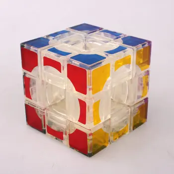 LanLan Hueco Cubo de 3x3x3 Cubo Mágico Puzzle Juguetes