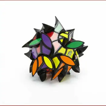Lanlan Trébol Octaedro Cubo Cubo Mágico de 3x3 Velocidad de Puzzle Cubo Mágico Adhesivos de pegatina de bebé, juguetes de niños