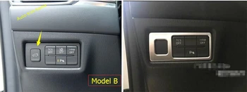 Lapetus Tablero de instrumentos del Lado Izquierdo Faros Interruptor de la Lámpara del Botón del Panel del Marco de Recorte Interior Reinstale el Kit de Ajuste Para Mazda CX-5 CX5 2017 - 2020