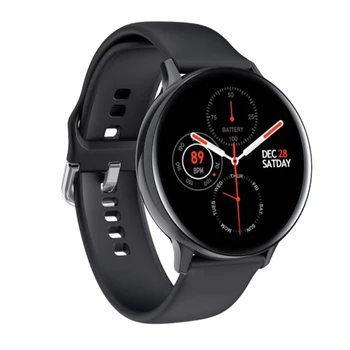 Las mejores Ofertas S20S Bluetooth Reloj Inteligente de Prensa Completo Sn ECG, Frecuencia Cardíaca Presión Arterial de la prenda Impermeable IP68 para Xiaomi Huawei