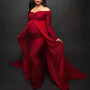Las mujeres embarazadas fotografía props vestidos de las mujeres embarazadas ropa de las mujeres embarazadas vestido de la sesión de fotos de embarazada ropa