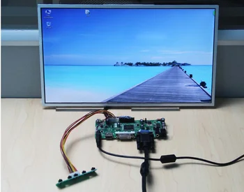 Latumab Nuevo LCD LVDS Controlador Controlador de la tarjeta de kit para LTN133AT17 HDMI + DVI + VGA envío Gratis
