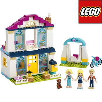 LEGO Amigos Stephanie Casa de 41398 Mini-Casa de Muñecas De 170 Piezas Juego de Roles de la Vida de la Familia, los Juguetes Para las Niñas 2020 Año Nuevo Regalo de Cumpleaños