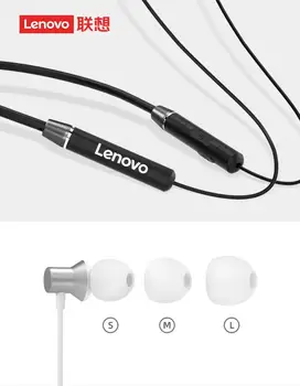 Lenovo he05 número En la oreja los Auriculares Inalámbricos Bluetooth 5.0 de Auriculares Magnéticos Colgando Impermeable Con Micrófono con Cancelación de Ruido Auriculares