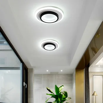 LICAN Moderno Techo de luz LED para el dormitorio de la mesita del Pasillo pasillo balcón de Entrada LED Moderna Lámpara de Techo para el hogar