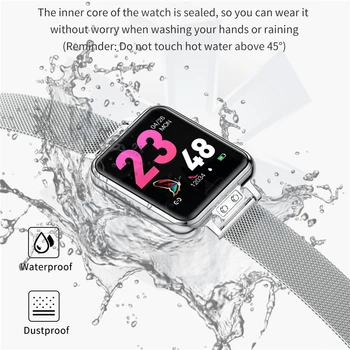 LIGE 2020 Nuevo Reloj Inteligente de las Mujeres de la Frecuencia Cardíaca de las Mujeres en el Ciclo Menstrual Multifunción Damas Smartwatch de Fitness Tracker Para Android IOS