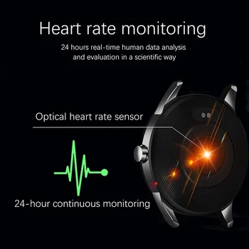 LIGE de Lujo Nuevo Reloj Inteligente de los Hombres de la Frecuencia Cardíaca Presión Arterial Fitness Tracker Sport Multifuncional Impermeable de Acero de la Correa de Smartwatch