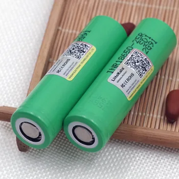 Liitokala 2PCS batería recargable 18650 25R 2500mAh de la batería de litio 20A descarga continua fuente de alimentación