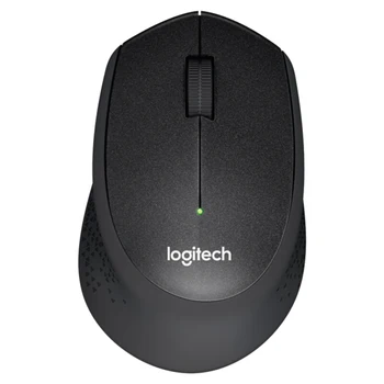 Logitech M330 USB Inalámbrico Silent Mouse 2.4 GHz 1000DPI Ratón Óptico para la Oficina en Casa Usando el PC/ordenador Portátil de la Oficina de Ratón Inalámbrico