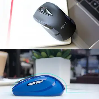 Logitech M545/M546 Wireless Gaming Mouse Ergonómico USB Laser 1000 DPI Ratón con Ratones para Portátil de Escritorio Calcular