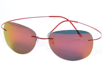 Los Hombres de la moda de las Mujeres de Titanio Montura Recubrimiento Polarizado Gafas de sol de Marca de Diseñador de Deporte al aire libre Gafas de Sol de oculos de sol EV1357