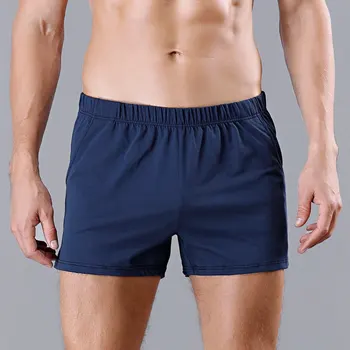 Los hombres Transpirable Cortos Deportivos de los Hombres Casual pantalones Cortos para Hombre Verano Nuevos pantalones Cortos sueltos de la Moda de Algodón Cómodo Boxeadores Cortos