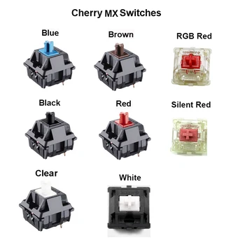 Los Interruptores Cherry MX 3-Pin 5-Pierna de Reemplazo de Kailh Gateron y Clones de Teclados Mecánicos