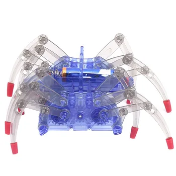 Los niños Electiric Educativo Araña Robot de Juguete Kit de BRICOLAJE Desarrollo de la Inteligencia Reunido Juguetes de Regalos para Niños
