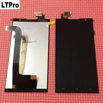 LTPro a Prueba de Trabajo de Nueva JY-F2 Pantalla LCD de Pantalla Táctil Digitalizador Asamblea Para JIAYU F2 Negro de Reemplazo f2 Piezas de Repuesto
