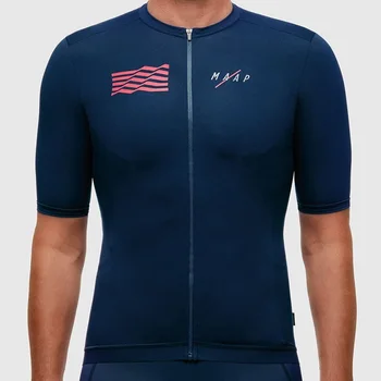 MAAP nueva llegada simple ventilación delgada Camisetas de Ciclismo de Verano en bicicleta tops de ropa seca rápido y camisetas de ciclismo XXS-4X