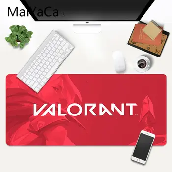 MaiYaCa Personalizada de Moda Cool Valorant logotipo de la Almohadilla de Goma del Ratón de juego de Juego de alfombrillas para el Ratón xl xxl 900x400mm para Lol dota2 cs go