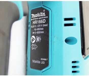 Makita HR166DZ HR166D 10.8 V 12V 16mm CXT SDS rotomartillo Taladro sin Escobillas