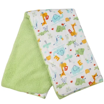 Mantas de bebé y pañales espesar doble capa de bebé envolver bebe de la envoltura envoltura de bebé recién nacido ropa de cama manta