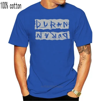 Marca T-Shirt Hombres 2019 Moda de Cuello Redondo AE Diseños de Duran Duran, Camiseta de la Banda Logo de T-ShirtSummer T-Shirt