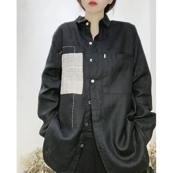 Max LuLu Coreano De La Moda De Lujo Diseñador De Ropa De Mujer Ropa De Camisas De Cuadros Vintage De Gran Tamaño Blusas De Damas Góticas Tops Y Blusas