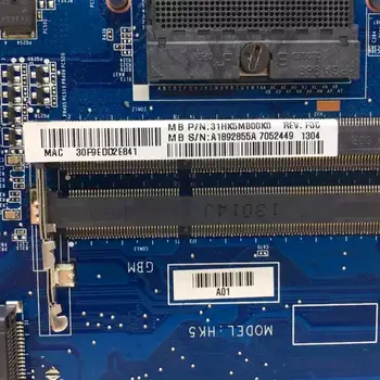 MBX-269 DA0HK5MB6F0 A1892854A A1892855A A1876100A A1876099A PARA Sony SVE151 SVE151E11M de la placa base del ordenador portátil con hm76 y 1 gb GPU