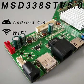 Memoria RAM de 1G y 4G de almacenamiento MSD338STV5.0 Inteligentes de la Red Inalámbrica de TV Controlador de la Junta Universal Andrews LCD de la Placa base 1024M Android