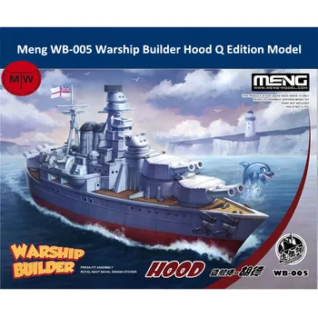 Meng WB-005 Buque de guerra Generador de Campana Q Edición de Plástico Modelo de Ensamblaje de Kits de