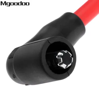 Mgoodoo 10cs/lote de bujía Cable de Encendido Cable de M12259R301 Fittment Para FORD MUSTANG F-150 5.0 5.8 L L V8 SBF 302W 302 WINDSOR