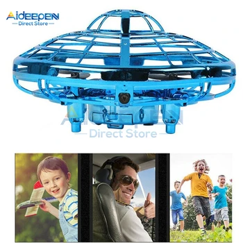 Mini UFO Drone Anti-colisión de Vuelo de Helicóptero de la Magia de la Mano de OVNIS Aviones de Detección de Inducción Drone Niño Electrónica de Juguete Para Niños