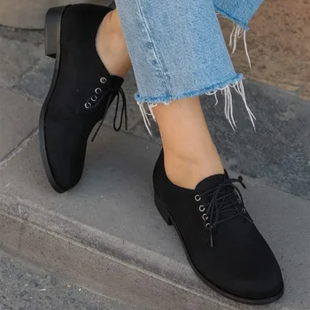 Mio Gusto de la marca BERTA, Negro / Azul/Beige, Tacón bajo de Alta Calidad de las Mujeres de Confort Casual Oxford Zapatos , zapatos de mujer , zapatos de diseño , zapatos planos damas