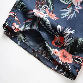 MISSKY Nueva Seobean Floral para Hombre pantalones Cortos de los Hombres de la Playa del Traje de baño Corto Masculino Bermudas de trajes de baño Traje de Baño de secado Rápido
