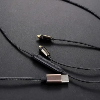 MMCX a USB Tipo-C Cable de Audio para Shure SE215 SE315 SE535 SE846 UE900 Auriculares Actualizado el Reemplazo del Cable los Cables de los Westone