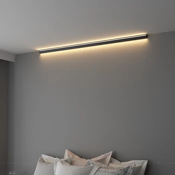 Moderno Esquina LED lámpara de Pared, Lámpara Minimalista, Interior de la Luz de la Luminaria Apliques de Pared de la Escalera 100 cm 150 cm de la Mesilla de Dormitorio Casa de Pasillo de Luz