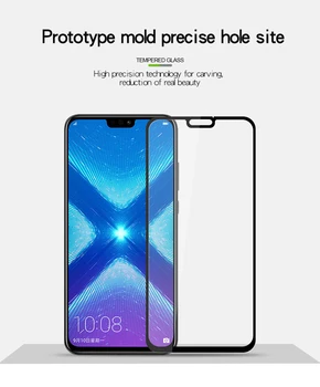 MOFi Para Huawei Honor 8x vidrio templado completa de la cubierta del protector de pantalla Para Huawei Honor de 8x de cristal de la película protectora de la película de protección