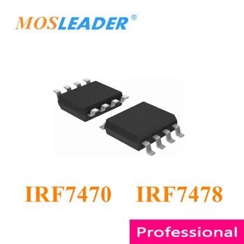 Mosleader IRF7470 IRF7478 SOP8 100PCS 1000PCS IRF7470TRPBF IRF7470PBF IRF7470TR IRF7478TRPBF IRF7478PBF IRF7478TR productos Chinos