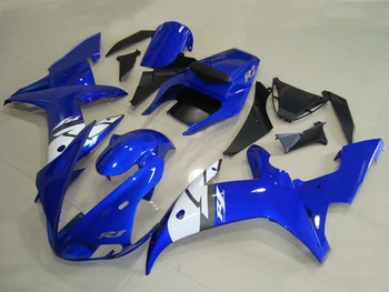 Motocicleta kit de Carenado para YAMAHA YZFR1 02 03 YZF R1 2002 2003 YZF1000 yzfr1 Plástico ABS azul Fresco Carenados set+regalos YF08