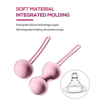 Movconly de Silicona Magnético ejercicios de Kegel Bolas de Huevo Balón Inteligente Vaginal Apretar el Ejercicio de la Máquina Vibrador de la Bola de los Juguetes Sexuales para Mujeres