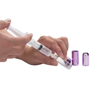 MUB - Nuevo de 50 piezas 10 ml de Perfume Refill Herramienta Jeringa de Plástico Perfume de Aceite Esencial de Dispensador Portátil de la Jeringa Para Cosméticos Herramientas