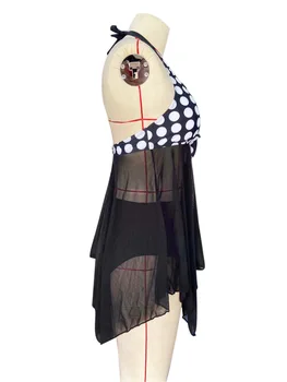 Mujer de Malla de Punto 2 Pieza Trajes de baño Tankini Conjunto con pantalones Cortos de Niño Adelgazar Swimdress trajes de baño 2021 ropa de Playa de Verano Traje de baño
