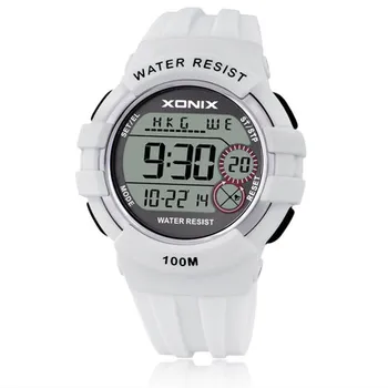 Mundo de ARRIBA del Tiempo de Niños y Niñas Relojes de los Deportes Impermeable 100m Mujeres Digital Reloj de Natación Buceo reloj de Pulsera Relojes Homme