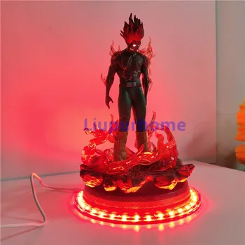 Naruto Figura Podría Chico Decorativas LED Luz de la Noche Podría Chico Estatua de la Base USB de Escritorio LED Dormitorio de la Lámpara para los Regalos de Navidad Muñecos