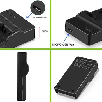 NB-13L USB cargador de Batería Para Canon PowerShot G1X MARK II N100 G5 G7X G9X MARK II SX620 SX720 SX730 HS Cámara cargador de Batería