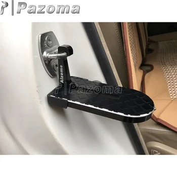 Negro Plegable Coche Puerta Auxiliar Pedal de Enganche Kits de Swift Fácil Acceso de Vehículos en la Azotea portaequipajes para Jeep SUV Coche