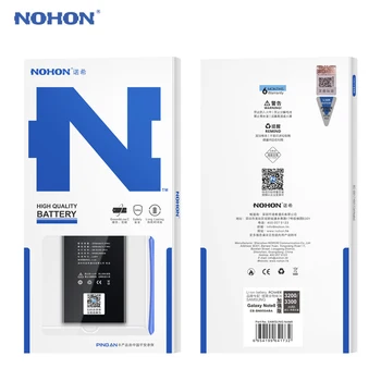 NOHON de la Batería del Teléfono Para Samsung Galaxy Note 8 4 3 Note3 NFC N9000 N9005 N9006 Note4 N9100 N910X Note8 N9500 N9508 N950F Bateria