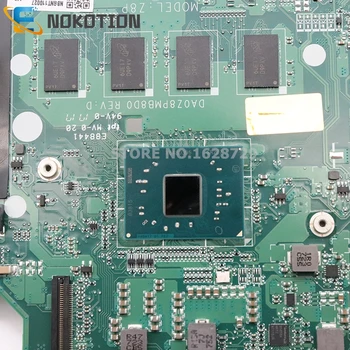 NOKOTION Para acer Aspire 3 A315-51 A314 A315 de la placa base del ordenador portátil SR2Z7 N3350 4g de Ram 64G SSD NBGNT11002 NBGNT110027 DA0Z8PMB8D0