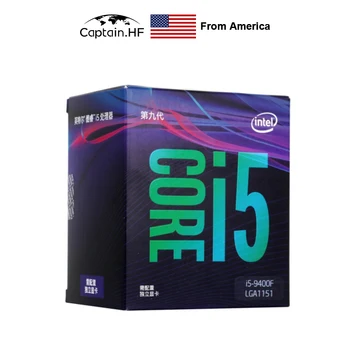 NOS Capitán Intel Core i5-9400F de Escritorio Procesador de 6 Núcleos 4.1 GHz Turbo Socket de Procesador 1151